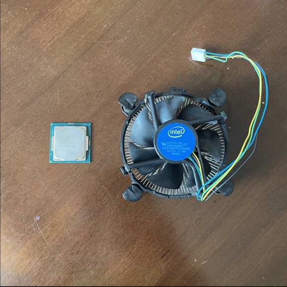Intel i5 9400f with stock cooler